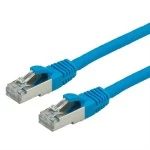 Value 21.99.1244 Patchkabel Kat.6 (Class E) S/FTP (PiMF) LSOH blau 2 Meter 