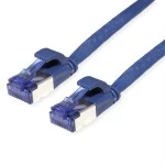 Value 21.99.2154 Patchkabel Kat.6A (Class EA) FTP extra-flach blau 1,5 Meter 