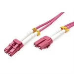 Value 21.99.8752 LWL-Kabel 50/125µm OM4 LC/LC violett 2 Meter 