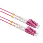 Value 21.99.8830 LWL-Kabel 50/125µm OM4 LC/LC Low-Loss-Stecker violett 0,5 Meter 