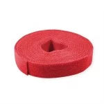 Value 25.99.5253 Klettband auf Rolle 10mm rot 25 Meter 