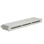 roline 26.11.0329 19 Zoll-Patchpanel 1 HE 24 Ports Kat.5e (Class D) grau 