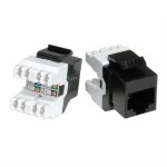 roline 26.11.0342 Kat.5e (Class D) Keystone RJ-45 ungeschirmt schwarz 