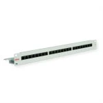 roline 26.11.0355 Kat.6 (Class E) 19 Zoll-Patchpanel 24P ungeschirmt grau 