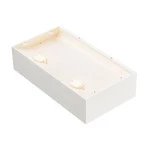 SLV 1000423 SHELL 30, WL, LED Indoor Wandaufbauleuchte, 3000 K, weiß 