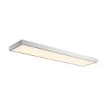 SLV 1001508 PANEL 1200x300mm LED Indoor Deckenaufbauleuchte 3000K silbergrau 