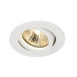 SLV 1001981 NEW TRIA 68 Indoor Deckeneinbauleuchte QPAR51 weiß 50W 