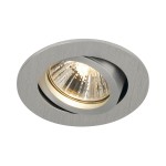SLV 1001982 NEW TRIA 68 Indoor Deckeneinbauleuchte QPAR51 alu gebürstet 50W 
