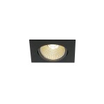 SLV 1001991 NEW TRIA eckig LED Indoor Deckeneinbauleuchte schwarz 1800-3000K 7,2W 