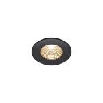 SLV 1002098 PATTA-I LED Outdoor Deckeneinbauleuchte rund DL IP65 schwarz 1800-3000K 