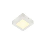 SLV 1003017 SENSER 12, Indoor LED Deckenaufbauleuchte eckig weiß 3000 K 