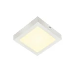 SLV 1003018 SENSER 18, Indoor LED Deckenaufbauleuchte eckig weiß 3000 K 