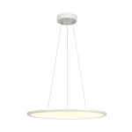 SLV 1003045 PANEL 60, DALI, Indoor LED Pendelleuchten rund weiß 4000 K 
