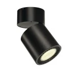 SLV 1003287 SUPROS Indoor LED Deckenaufbauleuchte rund schwarz 4000K 60° Reflektor CRI90 2700lm 