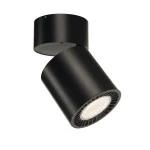 SLV 1003289 SUPROS Indoor LED Deckenaufbauleuchte rund schwarz 3000K 60° Reflektor CRI90 2600lm 