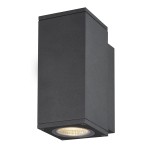 SLV 1003416 ENOLA SQUARE S single Outdoor LED Wandaufbauleuchte anthrazit 