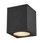 SLV 1003421 ENOLA SQUARE M Outdoor LED Deckenaufbauleuchte anthrazit 