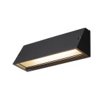 SLV 1003453 PEMA® Outdoor LED Wandaufbauleuchte schwarz CCT switch 3000/4000K 