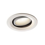 SLV 1003617 NUMINOS® MOVE M DL, Indoor LED Deckeneinbauleuchte weiß/weiß 4000 K 40° dreh- und schwenkbar 