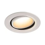SLV 1003662 NUMINOS® MOVE DL L Indoor LED Deckeneinbauleuchte weiß/weiß 3000K 20° drehbar schwenkbar 