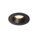 SLV 1003799 NUMINOS® DL S Indoor LED Deckeneinbauleuchte schwarz/schwarz 3000K 55° inkl. Blattfedern 