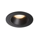 SLV 1003841 NUMINOS® DL M Indoor LED Deckeneinbauleuchte schwarz/schwarz 2700K 20° 