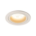 SLV 1003854 NUMINOS® DL M Indoor LED Deckeneinbauleuchte weiß/weiß 2700K 20° 