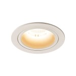 SLV 1003854 NUMINOS® M DL, Indoor LED Deckeneinbauleuchte weiß/weiß 2700 K 20° 