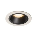 SLV 1003856 NUMINOS® DL M Indoor LED Deckeneinbauleuchte weiß/schwarz 2700K 40° 