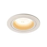 SLV 1003857 NUMINOS® DL M Indoor LED Deckeneinbauleuchte weiß/weiß 2700K 40° 