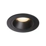 SLV 1003865 NUMINOS® DL M Indoor LED Deckeneinbauleuchte schwarz/schwarz 3000K 20° 