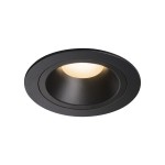 SLV 1003871 NUMINOS® M DL, Indoor LED Deckeneinbauleuchte schwarz/schwarz 3000 K 55° 