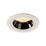 SLV 1003885 NUMINOS® DL M Indoor LED Deckeneinbauleuchte weiß/chrom 3000K 55° 