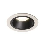 SLV 1003901 NUMINOS® DL M Indoor LED Deckeneinbauleuchte weiß/schwarz 4000K 20° 