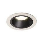 SLV 1003904 NUMINOS® M DL, Indoor LED Deckeneinbauleuchte weiß/schwarz 4000 K 40° 
