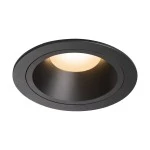 SLV 1003913 NUMINOS® DL L Indoor LED Deckeneinbauleuchte schwarz/schwarz 2700K 20° 