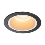 SLV 1003920 NUMINOS® L DL, Indoor LED Deckeneinbauleuchte schwarz/weiß 2700 K 55° 