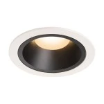 SLV 1003931 NUMINOS® L DL, Indoor LED Deckeneinbauleuchte weiß/schwarz 2700 K 55° 