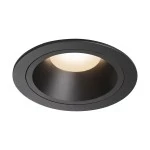 SLV 1003937 NUMINOS® DL L Indoor LED Deckeneinbauleuchte schwarz/schwarz 3000K 20° 