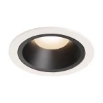 SLV 1003955 NUMINOS® DL L Indoor LED Deckeneinbauleuchte weiß/schwarz 3000K 55° 
