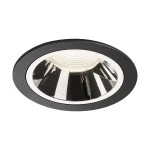 SLV 1003963 NUMINOS® DL L Indoor LED Deckeneinbauleuchte schwarz/chrom 4000K 20° 