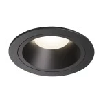 SLV 1003967 NUMINOS® DL L Indoor LED Deckeneinbauleuchte schwarz/schwarz 4000K 55° 