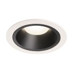 SLV 1003973 NUMINOS® L DL, Indoor LED Deckeneinbauleuchte weiß/schwarz 4000 K 20° 