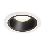 SLV 1003979 NUMINOS® L DL, Indoor LED Deckeneinbauleuchte weiß/schwarz 4000 K 55° 