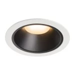 SLV 1003997 NUMINOS® DL XL Indoor LED Deckeneinbauleuchte weiß/schwarz 2700K 20° 
