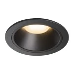 SLV 1004009 NUMINOS® XL DL, Indoor LED Deckeneinbauleuchte schwarz/schwarz 3000 K 20° 