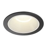 SLV 1004034 NUMINOS® XL DL, Indoor LED Deckeneinbauleuchte schwarz/weiß 4000 K 20° 