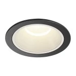 SLV 1004037 NUMINOS® DL XL Indoor LED Deckeneinbauleuchte schwarz/weiß 4000K 40° 