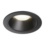 SLV 1004039 NUMINOS® XL DL, Indoor LED Deckeneinbauleuchte schwarz/schwarz 4000 K 55° 
