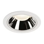 SLV 1004047 NUMINOS® DL XL Indoor LED Deckeneinbauleuchte weiß/chrom 4000K 20° 